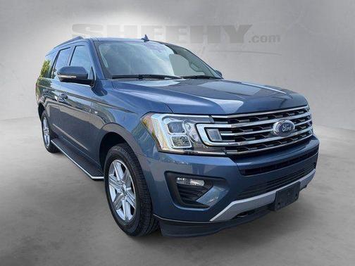Blue Metallic 2019 Ford Expedition XLT