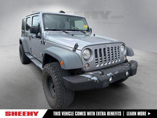 Billet Silver Metallic Clearcoat 2017 Jeep Wrangler Unlimited Sport