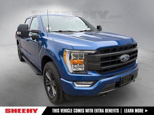 Blue Metallic 2023 Ford F-150 Lariat