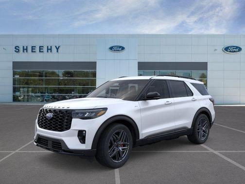 White 2026 Ford Explorer ST-Line