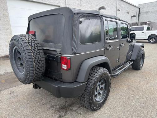 Granite Crystal Clearcoat Metallic 2016 Jeep Wrangler Unlimited Sport