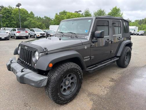 Granite Crystal Clearcoat Metallic 2016 Jeep Wrangler Unlimited Sport