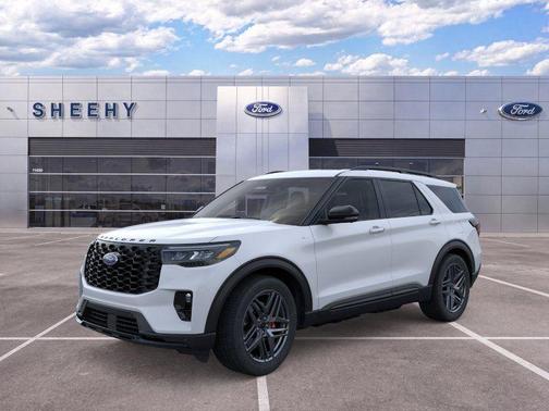 White Metallic 2026 Ford Explorer ST-Line