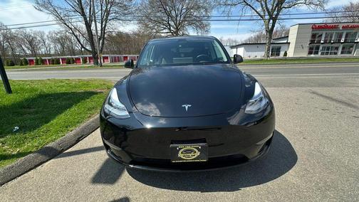 Solid Black 2022 Tesla Model Y Long Range Dual Motor All-Wheel Drive