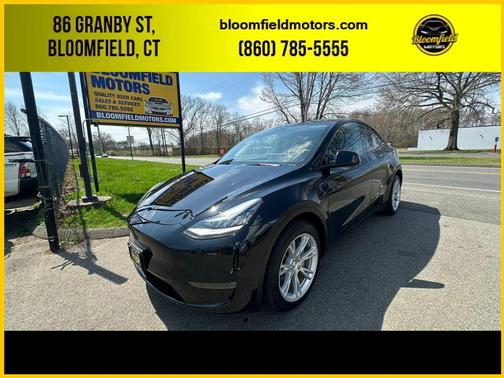 Solid Black 2022 Tesla Model Y Long Range Dual Motor All-Wheel Drive
