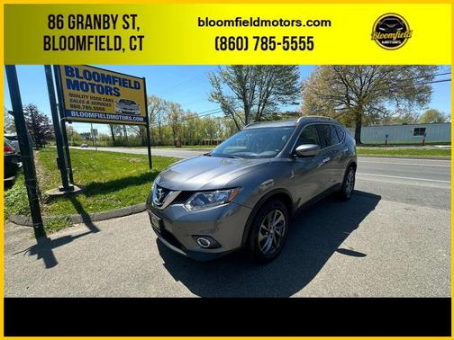 Gun Metallic 2016 Nissan Rogue SL