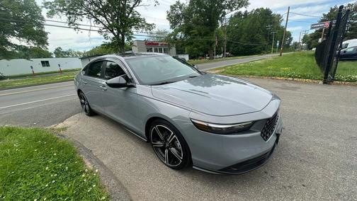 Urban Gray Pearl 2023 Honda Accord Hybrid Sport