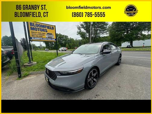 Urban Gray Pearl 2023 Honda Accord Hybrid Sport