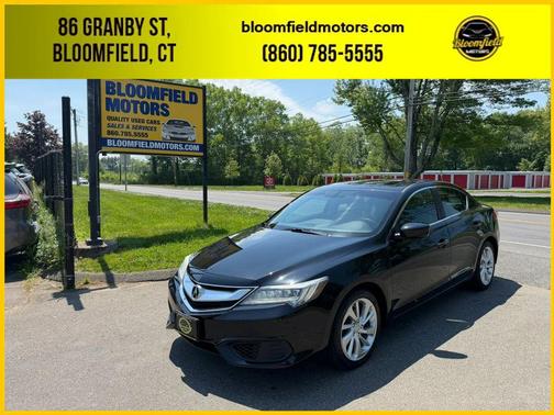 Crystal Black Pearl 2016 Acura ILX 2.4L
