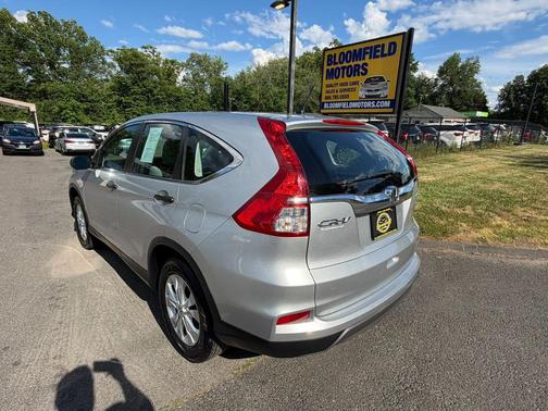 Alabaster Silver Metallic 2015 Honda CR-V LX