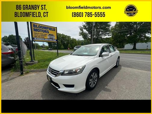 White Orchid Pearl 2014 Honda Accord LX