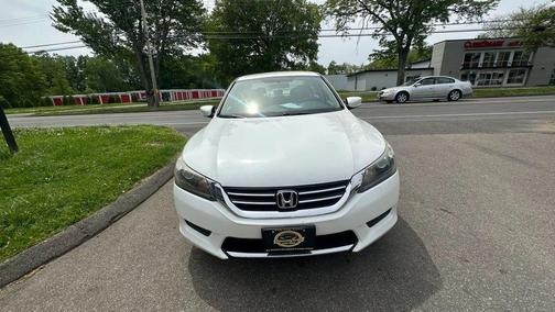 White Orchid Pearl 2014 Honda Accord LX