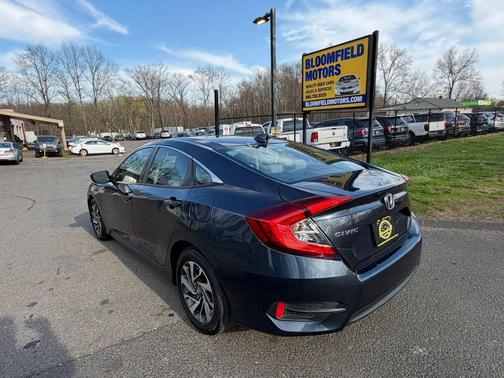 Modern Steel Metallic 2017 Honda Civic EX