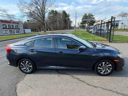 Modern Steel Metallic 2017 Honda Civic EX