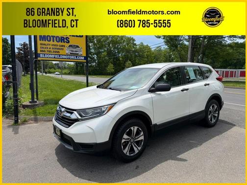 White Diamond Pearl 2017 Honda CR-V LX
