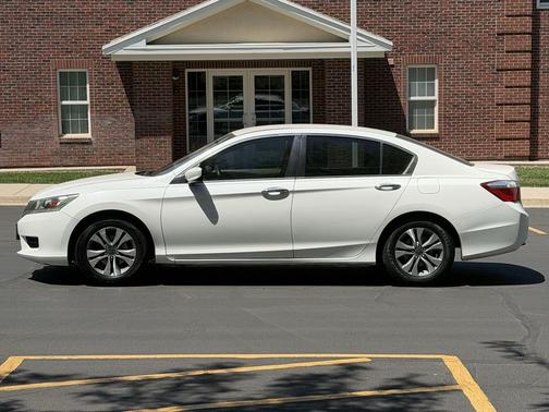 White Orchid Pearl 2013 Honda Accord LX