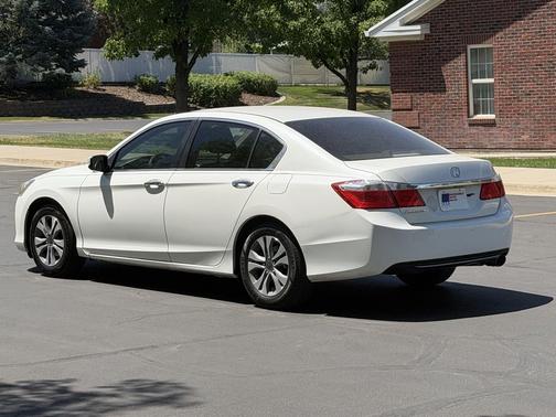 White Orchid Pearl 2013 Honda Accord LX