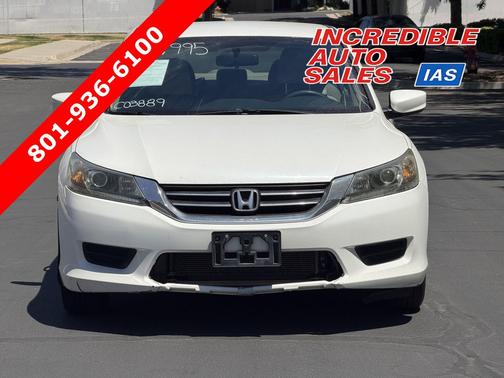 White Orchid Pearl 2013 Honda Accord LX