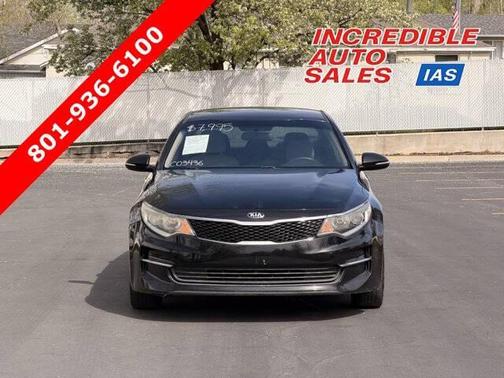 Ebony Black 2018 Kia Optima LX