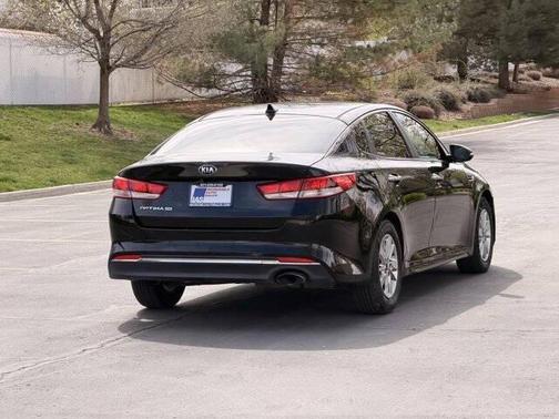Ebony Black 2018 Kia Optima LX