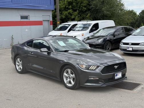 Gray 2017 Ford Mustang V6