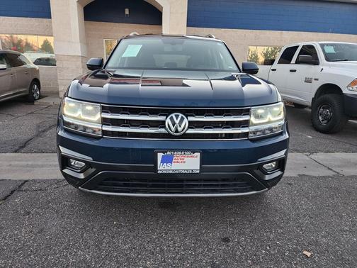 Tourmaline Blue Metallic 2018 Volkswagen Atlas 3.6L SE