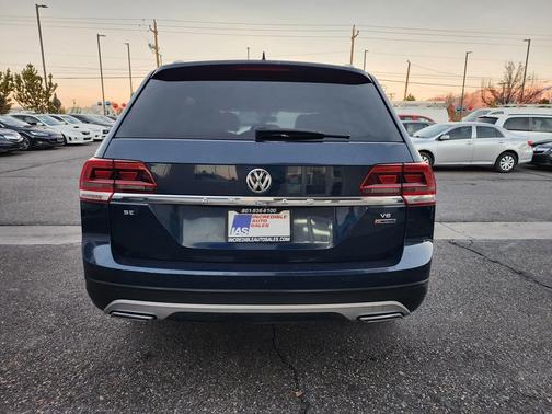 Tourmaline Blue Metallic 2018 Volkswagen Atlas 3.6L SE
