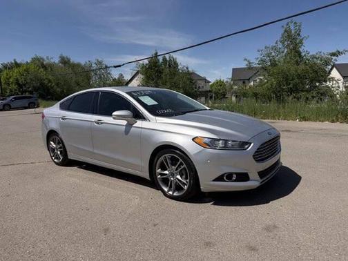 Ingot Silver 2013 Ford Fusion Titanium