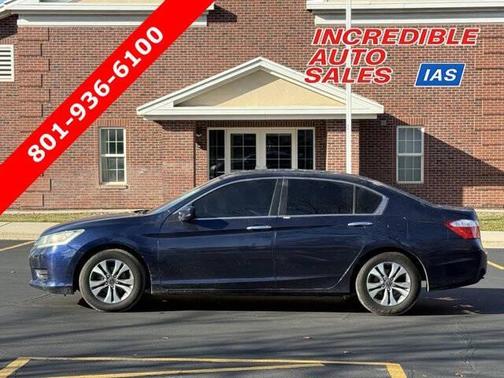 Obsidian Blue Pearl 2014 Honda Accord LX