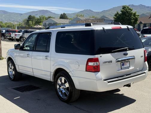 White Platinum Metallic Tri-Coat 2010 Ford Expedition EL Limited