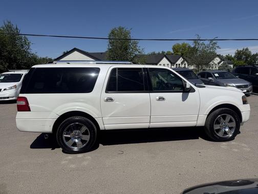 White Platinum Metallic Tri-Coat 2010 Ford Expedition EL Limited
