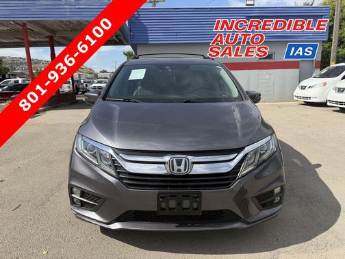 Gray 2018 Honda Odyssey EX-L
