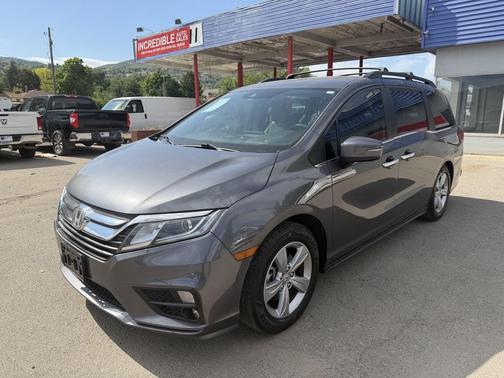 Gray 2018 Honda Odyssey EX-L