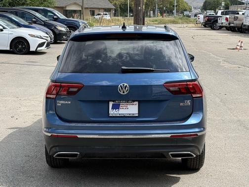 Silk Blue Metallic 2018 Volkswagen Tiguan 2.0T SE 4MOTION