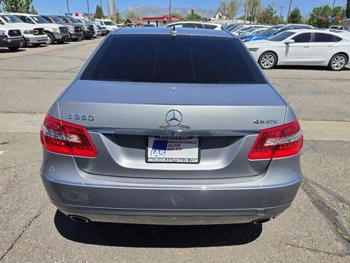 Silver 2011 Mercedes-Benz E-Class