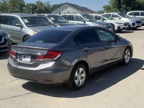 Gray 2015 Honda Civic LX