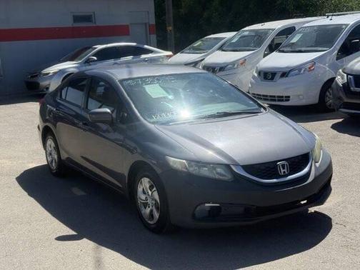 Gray 2015 Honda Civic LX