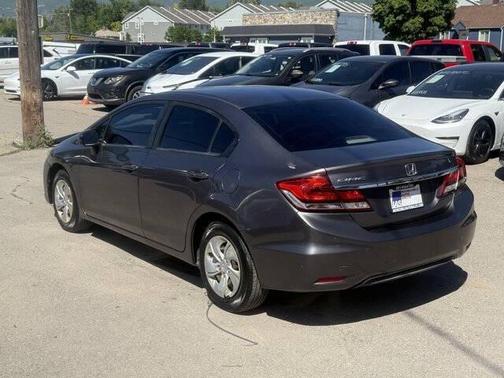 Gray 2015 Honda Civic LX