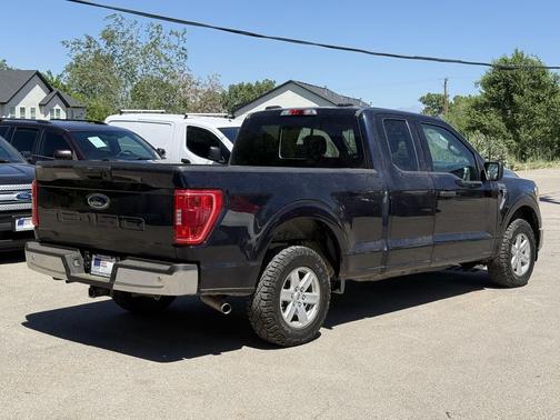 Blue 2022 Ford F-150