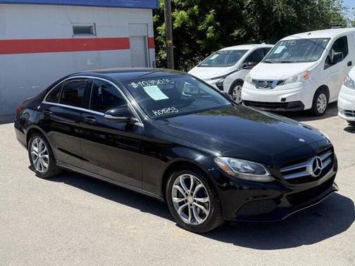 Black 2015 Mercedes-Benz C-Class C 300 4dr Sedan