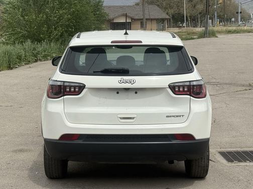 White Clearcoat 2017 Jeep Compass Sport