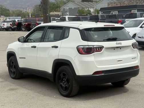White Clearcoat 2017 Jeep Compass Sport