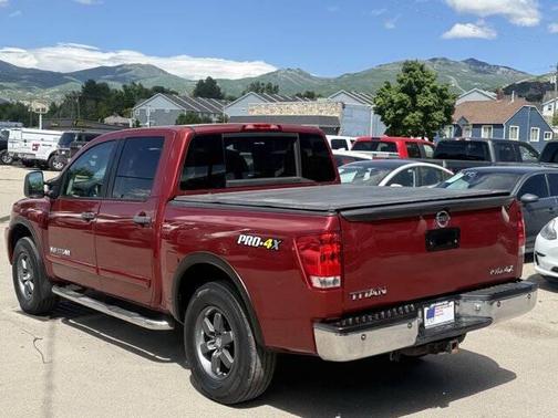 Cayenne Red 2015 Nissan Titan PRO-4X