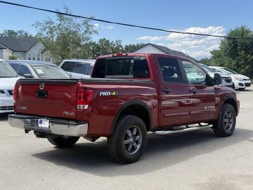 Cayenne Red 2015 Nissan Titan PRO-4X