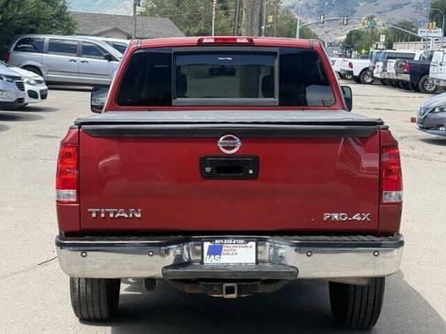 Cayenne Red 2015 Nissan Titan PRO-4X