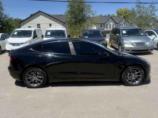 Solid Black 2022 Tesla Model 3 Long Range
