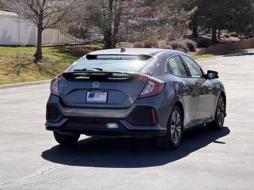 Gray 2018 Honda Civic EX