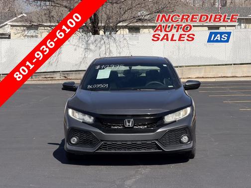 Gray 2018 Honda Civic EX