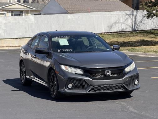 Gray 2018 Honda Civic EX