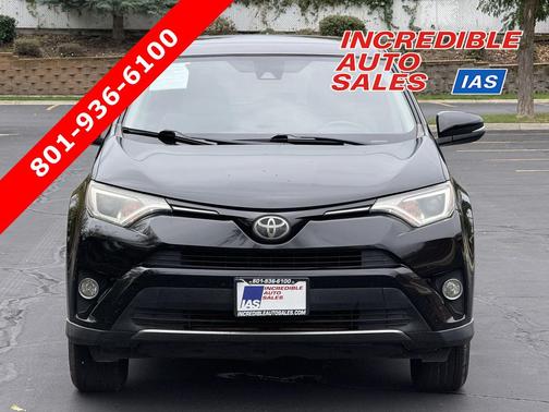 Black 2018 Toyota RAV4 XLE